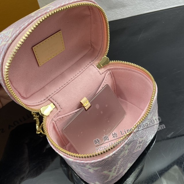 Lv路易威登2023專櫃新款Micro Vanity手袋 LV七夕節限定版本鏈條化妝包 M82527 ydh5173